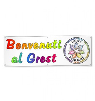 Striscioni per i Grest