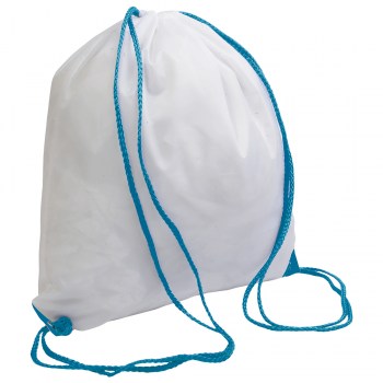 Sacca a zaino Spider cordoncini Turchese
