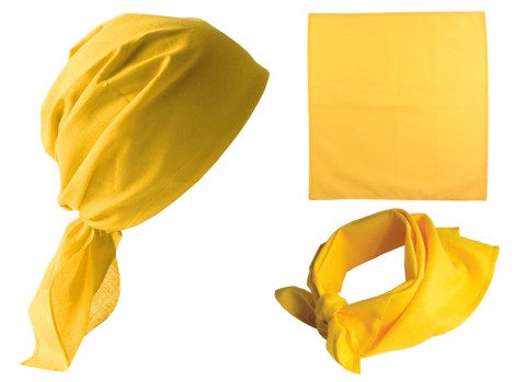 Bandana Foulard Gialla