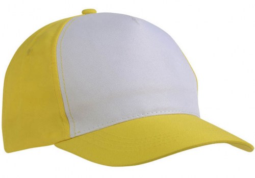 Cappellino bicolore Box Giallo