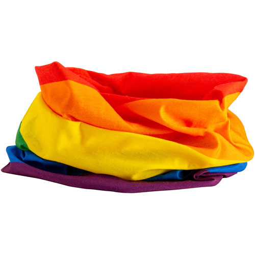 Fascia scalacollo colori Arcobaleno
