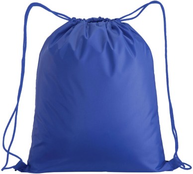 Sacca a zaino in nylon blu royal