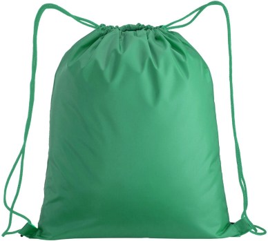 Sacca a zaino in nylon verde
