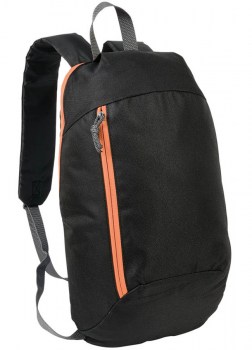 Zainetto leggero Bike nero/arancio