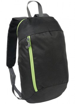 Zainetto leggero Bike nero/verde